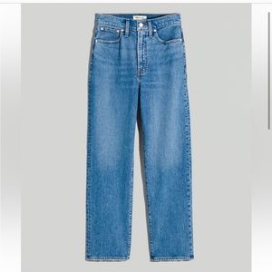 Madewell NWT The Tall Perfect Vintage Straight Jean in Earlwood Wash 29 Tall